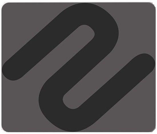 Mouse Pad - Gaming Mouse Pad - Pattern - Waterproof and Non-Slip Rubber Mouse Pad for Desk - Rounded Edges, Suitable for Gaming, Office and Home Use - 22 × 18 cm - Gray.