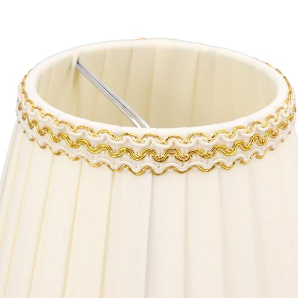 6pcs Fabric Drum Lamp Shades Clip-On Compatible with Chandeliers Light Bulbs Lighting Accessories.