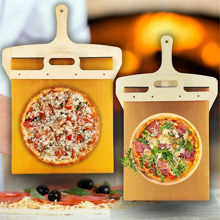 Sliding Pizza Peel Non-Stick Pizza Shovel.