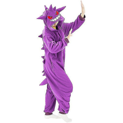Gengar Halloween Christmas Onesie Pajamas Costume for Men Women - Kigurumi.