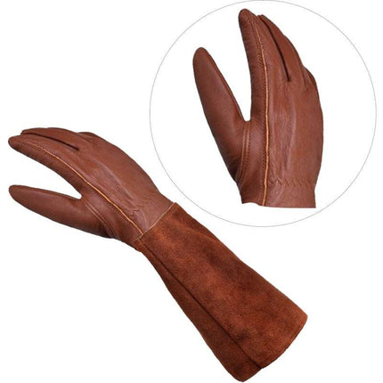 Thorn-proof gardening gloves for women, long gardening gloves, rose pruning gloves for women.