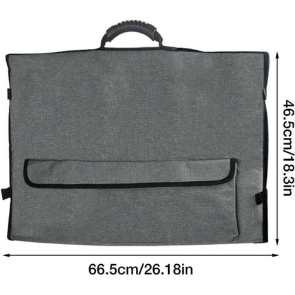 Monitor Carrying Case Compatible with 24-27 Inch Desktop Computer Monitors Protective Storage Bag with Handle.