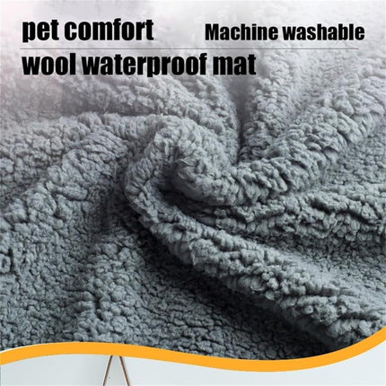 The Waterproof Blanket, Snuggle Blanket for Sofa Bed Couch, Waterproof Pet Blanket for Dog and Cat, 100% Leak Proof Waterproof Fully Pee Proof Brown Brown L:145*165CM.