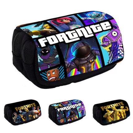 Fortnite Cartoon Anime Pencil Case for Girls School Supplies Gift.
