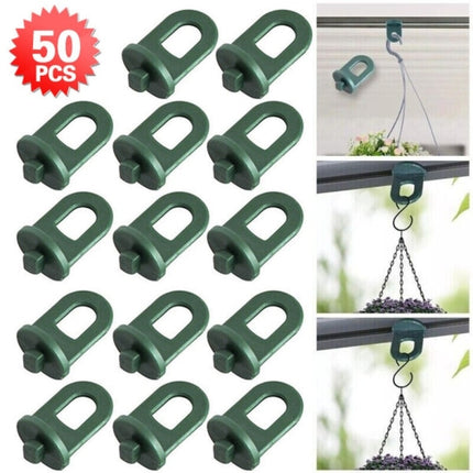 Greenhouse Hanging Clamps 50pcs Plant Crop Clips Hooks for Greenhouse Gardening.
