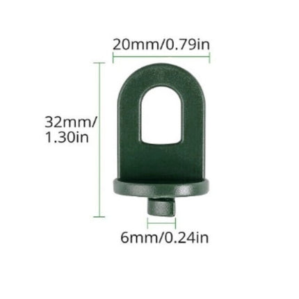 Greenhouse Hanging Clamps 50pcs Plant Crop Clips Hooks for Greenhouse Gardening.