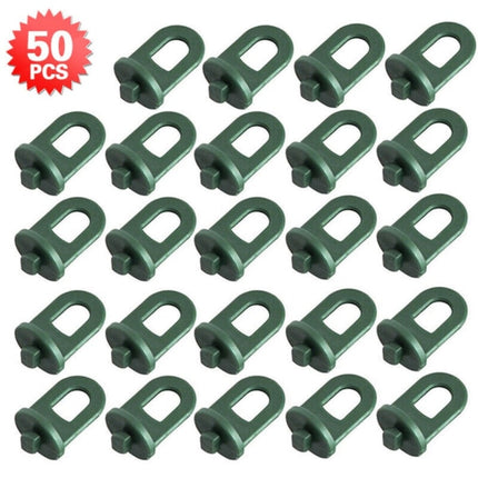 Greenhouse Hanging Clamps 50pcs Plant Crop Clips Hooks for Greenhouse Gardening.