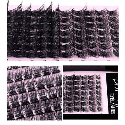 DIY Eyelash Extension Individual Cluster False Eyelashes.