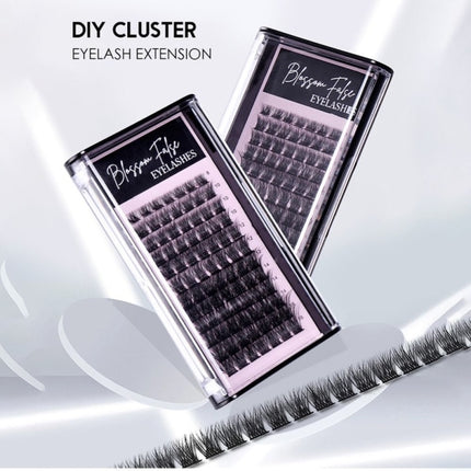 DIY Eyelash Extension Individual Cluster False Eyelashes.