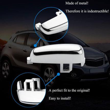 Alloy Handbrake Button with Spring for Opel Mokka 2012-2018.