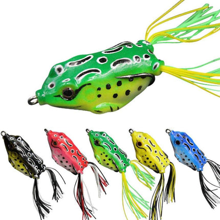 5 pcs Crank Frog Frog, Soft Fishing Lure 3D Eye Frog Lure and,ZQKLA.