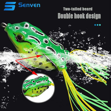 5 pcs Crank Frog Frog, Soft Fishing Lure 3D Eye Frog Lure and,ZQKLA.