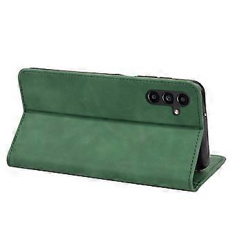 Compatible withSamsung Galaxy A55 5G Case, PU Leather Wallet Style F, Shockproof Protective Cover.