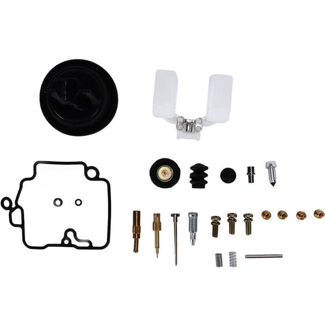 Carburetor Repair Kit for KT CVK24 with Acceleration Pump – 25-Piece Set Including Nozzle, Needle, and Injector.