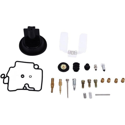 Carburetor Repair Kit for KT CVK24 with Acceleration Pump – 25-Piece Set Including Nozzle, Needle, and Injector.
