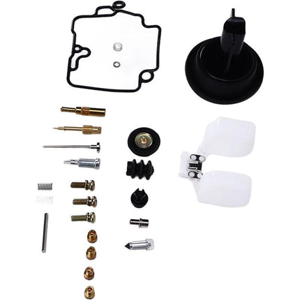Carburetor Repair Kit for KT CVK24 with Acceleration Pump – 25-Piece Set Including Nozzle, Needle, and Injector.