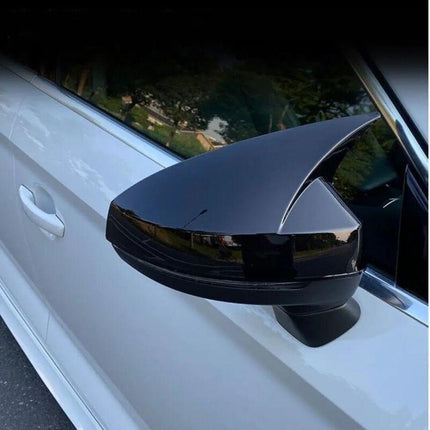 Audi A3 S3 RS3 8V 2013-2020 Side Mirror Cover Retractable Replacement Compatible.
