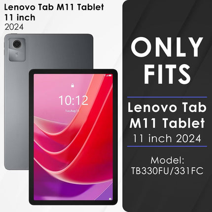 Lenovo Tab M11 Case Black KATUMO Compatible.