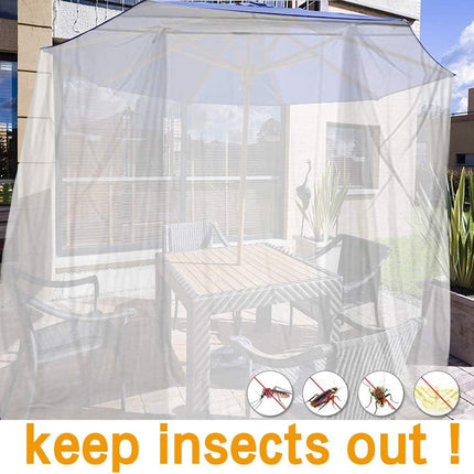 Mosquito net, large mosquito net with frame for king size bed, mosquito net for indoor and outdoor use (200 x 220 x 210 cm).