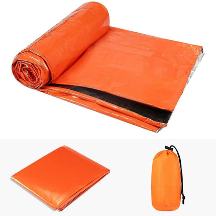 4x Outdoor Emergency Thermal Waterproof Sleeping Bag Camping Survival Bivvy Sack.