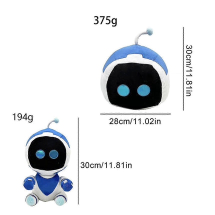 Astro's Playroom Astro Bot 12 inch Plush Doll Play Station PS5 Stuffed Plush Doll kk.