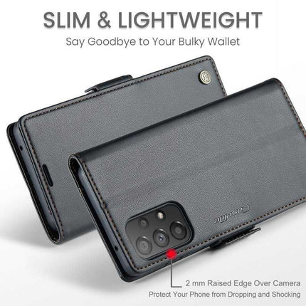 Compatible with Samsung A53 5G Case CaseMe Skin Pro Protective Cover Black.