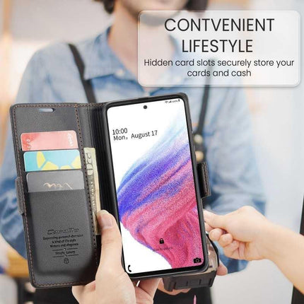 Compatible with Samsung A53 5G Case CaseMe Skin Pro Protective Cover Black.