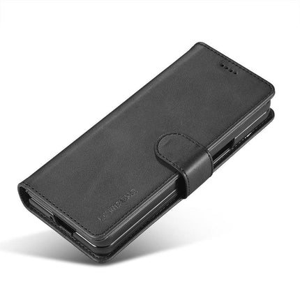 Compatible with Samsung Galaxy Z Fold6 5G Phone Case Cover with Kickstand - Black.