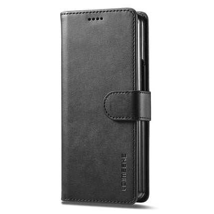 Compatible with Samsung Galaxy Z Fold6 5G Phone Case Cover with Kickstand - Black.