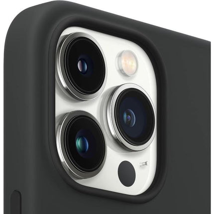 Compatible with Apple iPhone 13 Pro Max Case with MagSafe, Midnight, Silicone Case.
