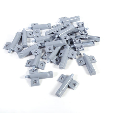 20pcs/pack Kitchen Door Stop Drawer Soft Quiet Closing Damper Buffers Grey/White.