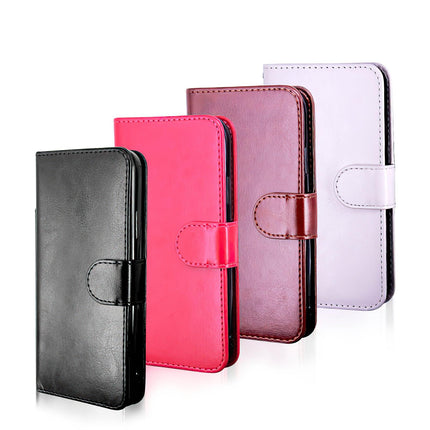 iPhone 12 - Leather Case / Protection Pink.
