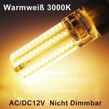 G6.35 LED Bulb 12V 7W 50W Equivalent Warm White 3000K 360 Degree Beam Angle for Cabinet Lighting Non Dimmable 2 Pack.