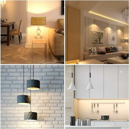 G6.35 LED Bulb 12V 7W 50W Equivalent Warm White 3000K 360 Degree Beam Angle for Cabinet Lighting Non Dimmable 2 Pack.