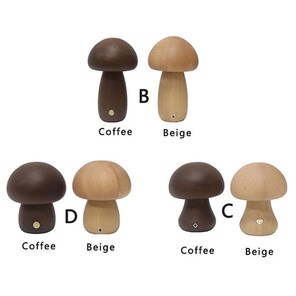 Mushroom Lamp with Remote Control Night Light for Bedroom Indoor Outdoor Table Desk USB Rechargeable.