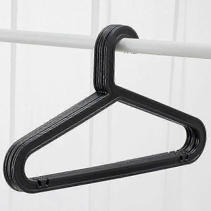 10-pack Standard PP Hanger Lightweight Shirt Hanger For Everyday Use White.