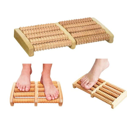 Wooden Foot Massage Roller Foot Massager.