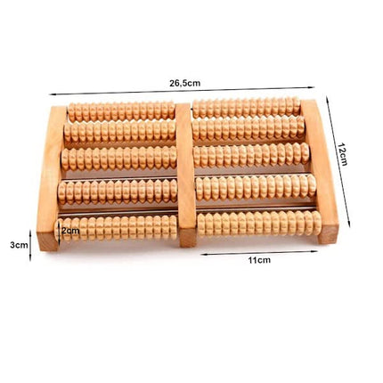 Wooden Foot Massage Roller Foot Massager.