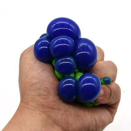 Stress Balls 4-Pack Mesh Textured for Adults Kids Therapy Squeeze.