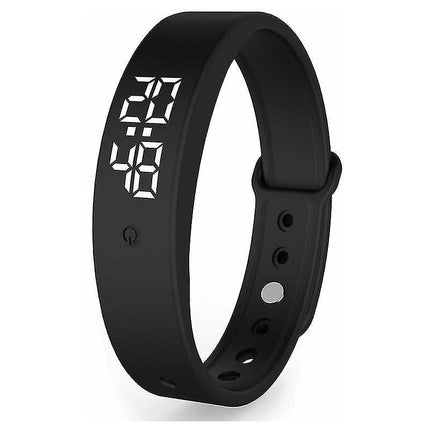 Pivotell Vibratime Vibrating Alarm Watch with 10 Daily Alarms Black.