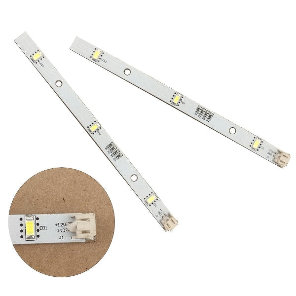Mddz-162a 1629348 LED Light Strips for Fridge and Freezer Replacement, 2-Pack.