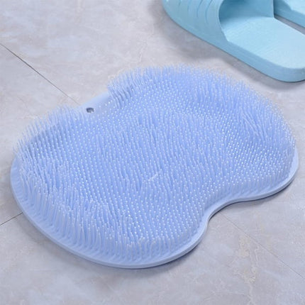 Foot Scrub Brush, Silicone Shower Brush for Cleaning and Massaging Feet.
