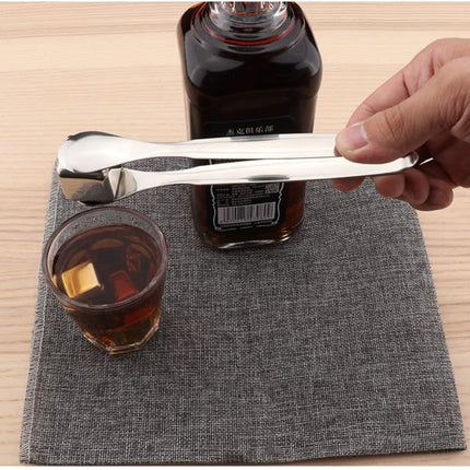 Small Stainless Steel Serving Tongs 12 Pack - Mini Sugar Tongs, Ice Tongs Compatible with Various Brands.