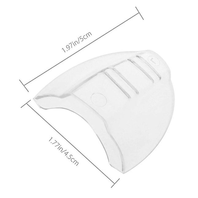Universal Side Protection Glasses, Non-Slip Safety Glasses, Compatible with Oral-B, 4 Pairs.