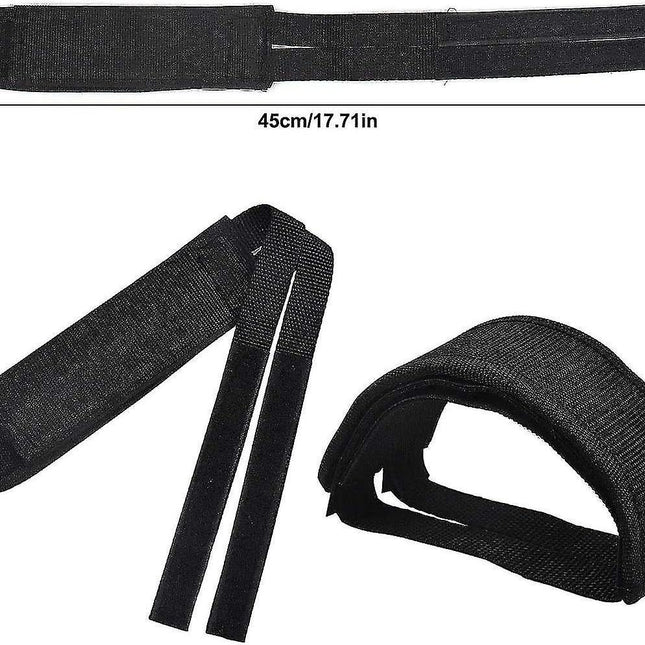 1 Pair Universal Bicycle Pedal Straps, Adjustable Non-Slip Double Adhesive Pedal Toe Clips Nylon Pedal Straps, Bicycle Pedal Accessories.