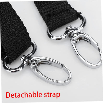Hairdressing Tools Universal Leather Waist Bag with Scissors Comb Pockets for Salon and Barber Use.