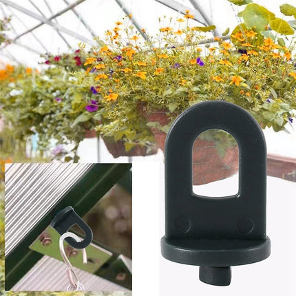 100pcs Greenhouse Hanging Hooks Fasteners Tied Buckle Hook Plant Vegetable Grafting Clip Greenhouse.