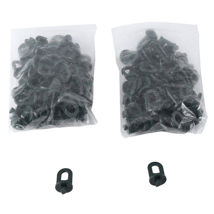 100pcs Greenhouse Hanging Hooks Fasteners Tied Buckle Hook Plant Vegetable Grafting Clip Greenhouse.