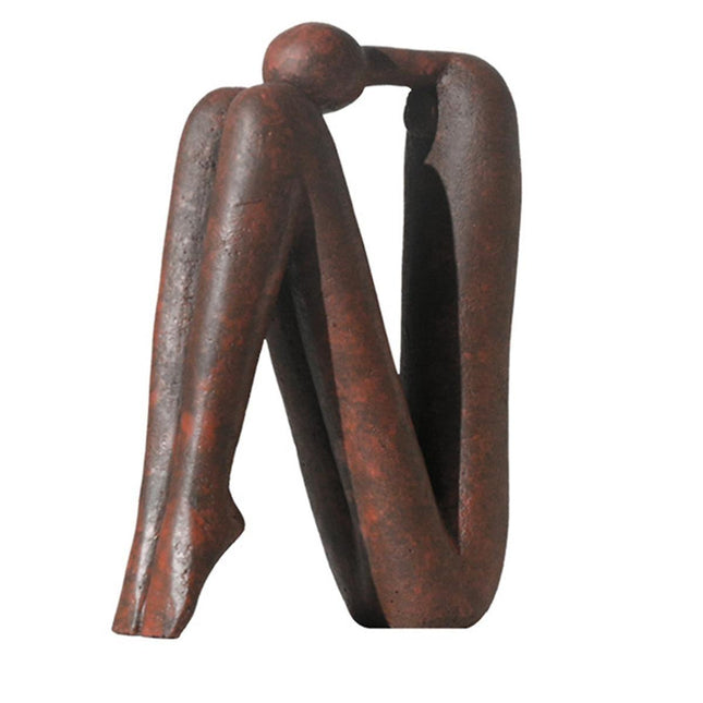 Heavy Duty Decorative Bookends for Shelves and Office Desks Brown.
