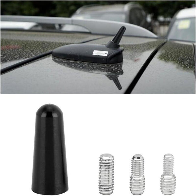 Universal Short Car Antenna 3cm Amplified Rod for Car Radio Stereo Compatible with All Vehicles.